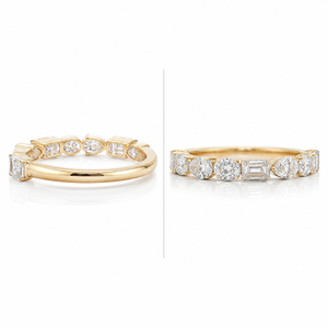แหวนเพชรแล็บทรงแฟนซีทองคำขาว 14K |   แหวนแต่งงานเพชรเลี้ยงในห้องปฏิบัติการ 1.62 กะรัตสำหรับผู้หญิง |   คอลเลกชันเครื่องประดับหรูหรา - Product Image 1