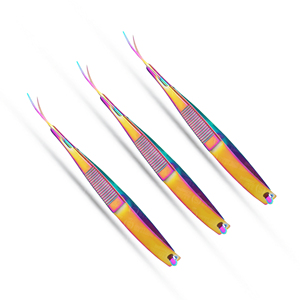 Professional Grade Stainless Steel <b>Eyelash</b> Spring Scissors OEM Acceptable Brand Name Pro Expert <b>Beauty</b> <b>Tool</b> - Product Image 4