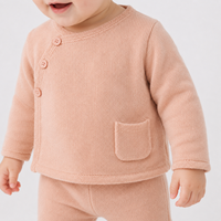 Ensembles de cadeaux personnalisés pour bébés à la mode Pull en cachemire Twin Set Vêtements d'hiver pour bébés