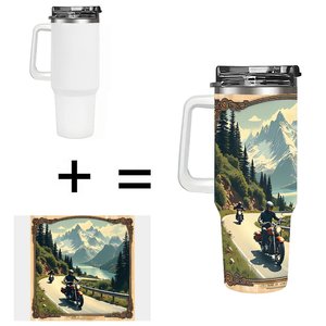 Vaso personalizado de acero inoxidable de 40 oz para regalos de firmas de arquitectura. - Product Image 1