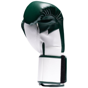 Gants de boxe OEM Fly Superlace vert et blanc, fermeture auto-agrippante, pour entraînement et sparring professionnel, 8oz-16oz - Product Image 4