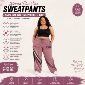 Women's Plus Size Baggy Sweatpants Custom Printed <b>Drawstring</b> Waist Fleece Pants Women Winter Wear Wide Leg <b>Trouser</b> Jogging Pants - Product Image 2