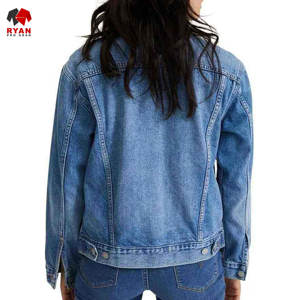 Chaqueta Vaquera Personalizada Ryan Pro Gear para Mujer, Tejido Transpirable y Cómodo con Logotipo Personalizado, Ecológica - Product Image 4