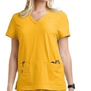 High Quality Custom Made Womens <b>Scrub</b> <b>Top</b> Durable Hospital Wear at Reasonable Price Hot Selling Hospital Uniforms For Women - Product Image 4