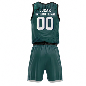 Uniformes de basket-ball pour hommes personnalisés de haute qualité en vente, imprimés par sublimation, vêtements de sport grande taille, logo personnalisé, polyester - Product Image 2