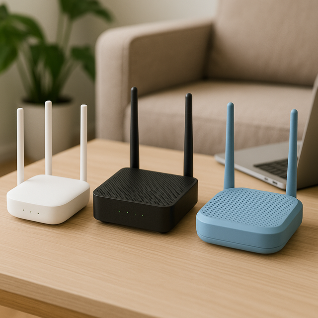 OEM High Speed WiFi Router with Modem Function Plastic Enclosure Injection Molding Service