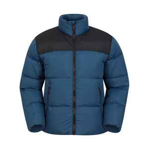 Veste matelassée à capuche pour homme, imperméable, coupe-vent, chaude, pour l'hiver, design épais, prix d'usine OEM/ODM, livraison rapide, durable - Product Image 1