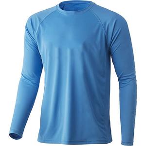 Vêtements de pêche personnalisés avec protection UV, séchage rapide, manches longues, respirants, en polyester, avec logo et couleur imprimés par sublimation - Product Image 3