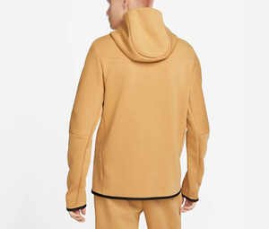 Chándales térmicos de manga larga con capucha y logotipo personalizado para hombre, ropa de calle, chándal de forro polar transpirable de secado rápido para invierno - Product Image 6