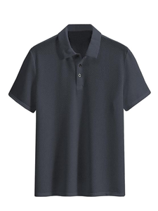 Nouveaux polos pour hommes à manches courtes, coton et polyester, prix de gros, fabriqués au Pakistan - Product Image 6