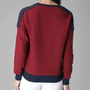 Sudaderas cálidas de invierno para mujer, sudaderas informales con logo, tops holgados en negro y blanco, sudadera informal de moda para mujer - Product Image 5