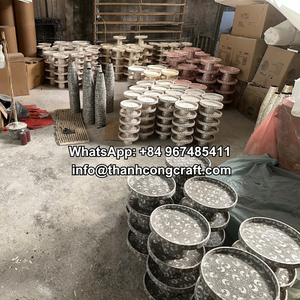 2025 Top Luxury Handmade <b>Mother</b> of Pearl Tissue Box Customizable Decor from Vietnam Packed in Carton - Product Image 5