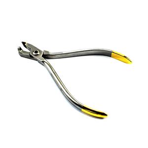 Cortador de Alambre Dental de Acero Inoxidable de Alta Calidad TC (14cm) para Recorte de Extremos Distales de Ortodoncia, con Punta de Carburo de Tungsteno - Product Image 1