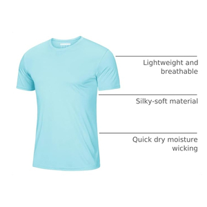 เสื้อยืดออกกำลังกายแขนสั้นพิมพ์ลายตามสั่งสำหรับผู้ชาย ยี่ห้อ Griptight Fitness ผลิตจากโพลีเอสเตอร์ 100% น้ำหนักเบา ระบายเหงื่อได้ดี - Product Image 1