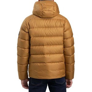 Chaquetas Acolchadas con Capucha de Poliéster y Nailon de Manga Larga para Hombre, Estilo Urbano, Ropa Casual con Diseño de Logotipo Personalizado, Fabricante OEM - Product Image 3