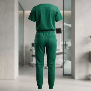 2026 Women V Neck <b>Scrubs</b> Uniforms Set Stretch Medical Uniformes Medicos Hospital Workwear <b>Nursing</b> <b>Scrub</b> Suit - Product Image 6