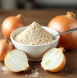 High Quality Organic Onion Extract Powder Pure Water Soluble Dehydrated Onion Leaves Powder 2 Year Shelf Life - Product Image 4