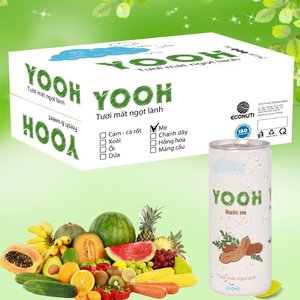 น้ำมะขามสดบดละเอียดแบบไม่มีน้ำตาล ยี่ห้อ ECONUTI บรรจุกระป๋อง 330 มล. กล่องใหญ่ สำหรับขายส่ง รับผลิตแบบ OEM/ODM แบรนด์ส่วนตัว - Product Image 4
