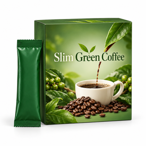 OEM Private Label <b>Green</b> Coffee Instant Drink <b>Stick</b> Packs Herbal Supplement Custom Formula Custom Logo - Product Image 2
