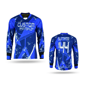 Fabricant de maillots de paintball personnalisés, tissu à séchage rapide, graphismes personnalisés, vêtements de sport à marque privée pour importateurs et grossistes - Product Image 3