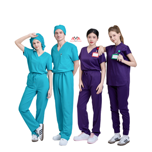 Tissu en toile VN FACTORY pour uniformes médicaux, coton/polyester/spandex, détection des aiguilles, fusion sans couture, uniformité maximale, hôpital - Product Image 1
