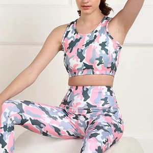 Soutien-gorge de sport sans couture de haute qualité, style simple, pour le yoga et l'entraînement, avec logo frontal, maintien élevé, faible MOQ, nouveau stock - Product Image 1