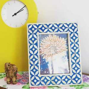 กรอบรูปไม้ฝังกระดูกสั่งทำพิเศษ งานแฮนด์เมด ของตกแต่งบ้านและห้องนอนสุดหรู  โลโก้สั่งทำได้ เป็นมิตรกับสิ่งแวดล้อม ทนทาน - Product Image 1