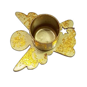 Bougeoirs chauffe-plat Pièce maîtresse de mariage pour tables Morden Métal Votive Bougies chauffe-plat Stand - Product Image 4