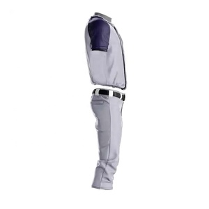 Uniformes de Béisbol de Manga Corta para Hombre, Talla Adulto, Transpirables, Ligeros, de Secado Rápido, Ecológicos, con Logotipo y Color Personalizados, Uniforme de Equipo - Product Image 4