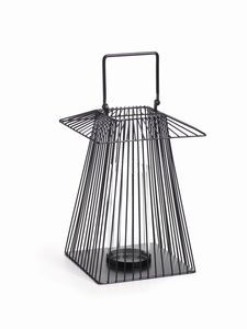 Classic light weight Black Metal sleek wire beautiful candle lantern for Living,Bedroom,Wedding & Home Decor - Product Image 1