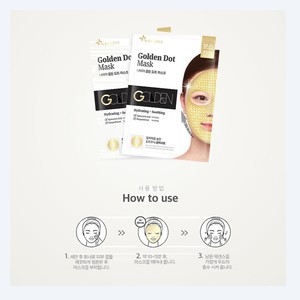 มาส์กหน้าเกาหลี K-Beauty Nabiya Golden Dot Mask Pack ผลิตในเกาหลี 25 มล. แผ่นมาส์กบำรุงผิวหน้า - Product Image 3