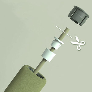 Nouvelle corde à sauter en cuir de haute qualité, professionnelle, réglable, durable, confortable, design unisexe - Product Image 1