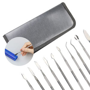 Surtechs – Lot de 10 Couteaux de Sculpture de Cire Manuels en Acier Inoxydable Certifiés CE Classe I pour Laboratoire Dentaire, Instruments Chirurgicaux par Grip Surgical - Product Image 5