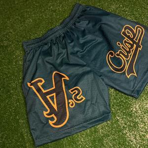 Shorts de basketball en coton à motif uni, design populaire, créez votre propre style, service OEM disponible – Meilleures ventes - Product Image 3