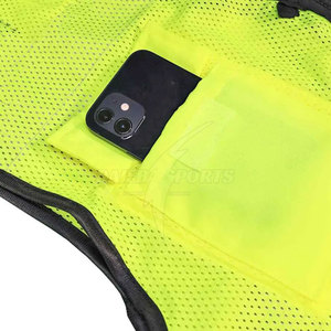 Chaleco de Seguridad Reflectante Premium de Alta Visibilidad, Ropa de Trabajo con Certificación CE, Impresión UV, Secado Rápido, Diseño Ligero y Transpirable - Product Image 6