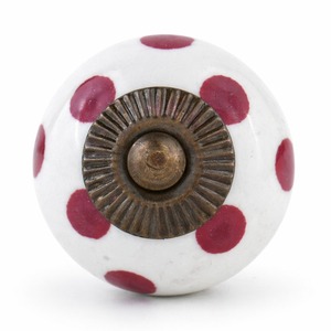 Boutons de meubles en céramique multicolores en gros, poignées et boutons ronds pour tiroirs et portes de cuisine - Product Image 6