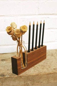 Handcrafted Acacia Wood Pen <b>Stand</b> Desktop Stationery Holder Bulk Manufacturer by madiha art and crafts - Product Image 5