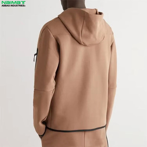 Conjunto Deportivo de Invierno para Hombre, Personalizado por el Fabricante, con Cierre Completo, Ligero, Técnico, de Forro Polar, 100% Algodón, con Bolsillo en la Manga, Transpirable - Product Image 3