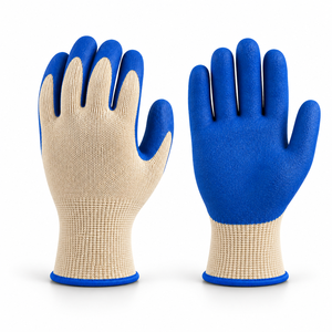 Guantes de Fábrica Recubiertos de Látex - Palma Duradera, Forro Transpirable, Agarre Confiable, Flexibles, 10mil de Grosor, Sin Silicona, para Uso General - Product Image 4