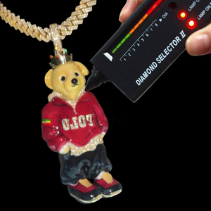 Colgantes y Dijes de Plata 925 con Diseño de Perro Caballero, Moissanita VVS D Iced Out, Joyería Fina, Certificado GRA, Letra Personalizada, Estilo Hip Hop - Product Image 3