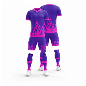 Uniforme de Fútbol Personalizado OEM, Kit de Fútbol por Sublimación |   Tallas para Hombres, Mujeres y Jóvenes |   Ropa Deportiva Ligera de Secado Rápido para Entrenamiento - Product Image 2