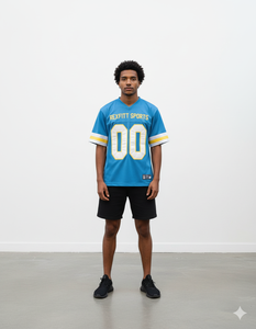 เสื้อยืดผ้าตาข่ายระบายอากาศ สตรีทแวร์ แบรนด์ส่วนตัว สกรีนโลโก้ตามสั่ง ผลิตเสื้อยืดโอเวอร์ไซส์สำหรับทุกเพศ - Product Image 6