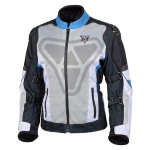 Chaqueta corta Textil transpirable para hombre, ropa deportiva ligera aprobada por la CE para montar en moto, protección impermeable de talla grande - Product Image 1