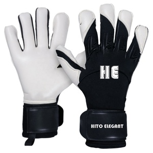 Meilleurs gants de gardien de but de football professionnels Nouveaux gants de football en latex respirant avec sangle de protection des doigts ou bande élastique - Product Image 1