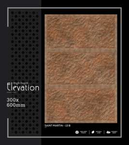 Azulejo de Porcelana Arquitectónico de Alta Profundidad para Pared, 300x600mm, 30x60cm, 12x24, Acabado Mate, Texturizado, Panel de Cerámica para Pared Interior - Product Image 1