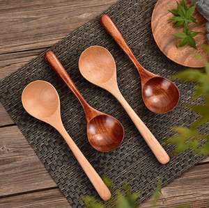 Juego de Cubiertos de Madera, Diseño Contemporáneo, Ecológico, Ligero, para Remover Alimentos Ácidos, Protege Utensilios de Cocina Antiadherentes - Product Image 4