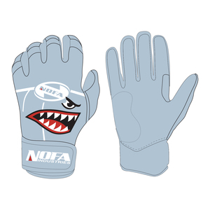 Gants de frappe en cuir NOFA INDUSTRIES, ambidextres, fermeture à boucle, rembourrés, entraînement, unisexe, adulte, durables - Product Image 1