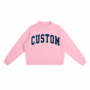 เสื้อสเวตเชิ้ตแขนยาวคอเต่าสำหรับผู้หญิง น้ำหนักเบา สวมใส่สบาย ขนาดปรับได้ เป็นมิตรกับสิ่งแวดล้อม ระบายอากาศได้ดี เหมาะสำหรับฤดูหนาว รับผลิตแบบ OEM - Product Image 1