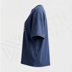 Camiseta de Mujer Oversize con Estampado DTF, de Algodón, Corte Holgado, Estilo Urbano, para Verano, Transpirable y de Calidad - Product Image 3