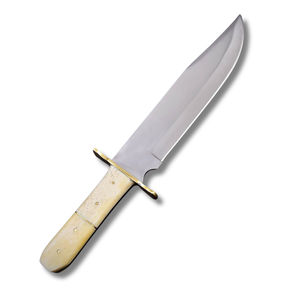 Cuchillos Bowie para Exteriores, Cuchillos de Caza de Hoja Fija de Acero Inoxidable, Herramienta de Supervivencia, Cuchillos Bowie para Acampar, Cuchillo de Hoja Fija para Exteriores - Product Image 1